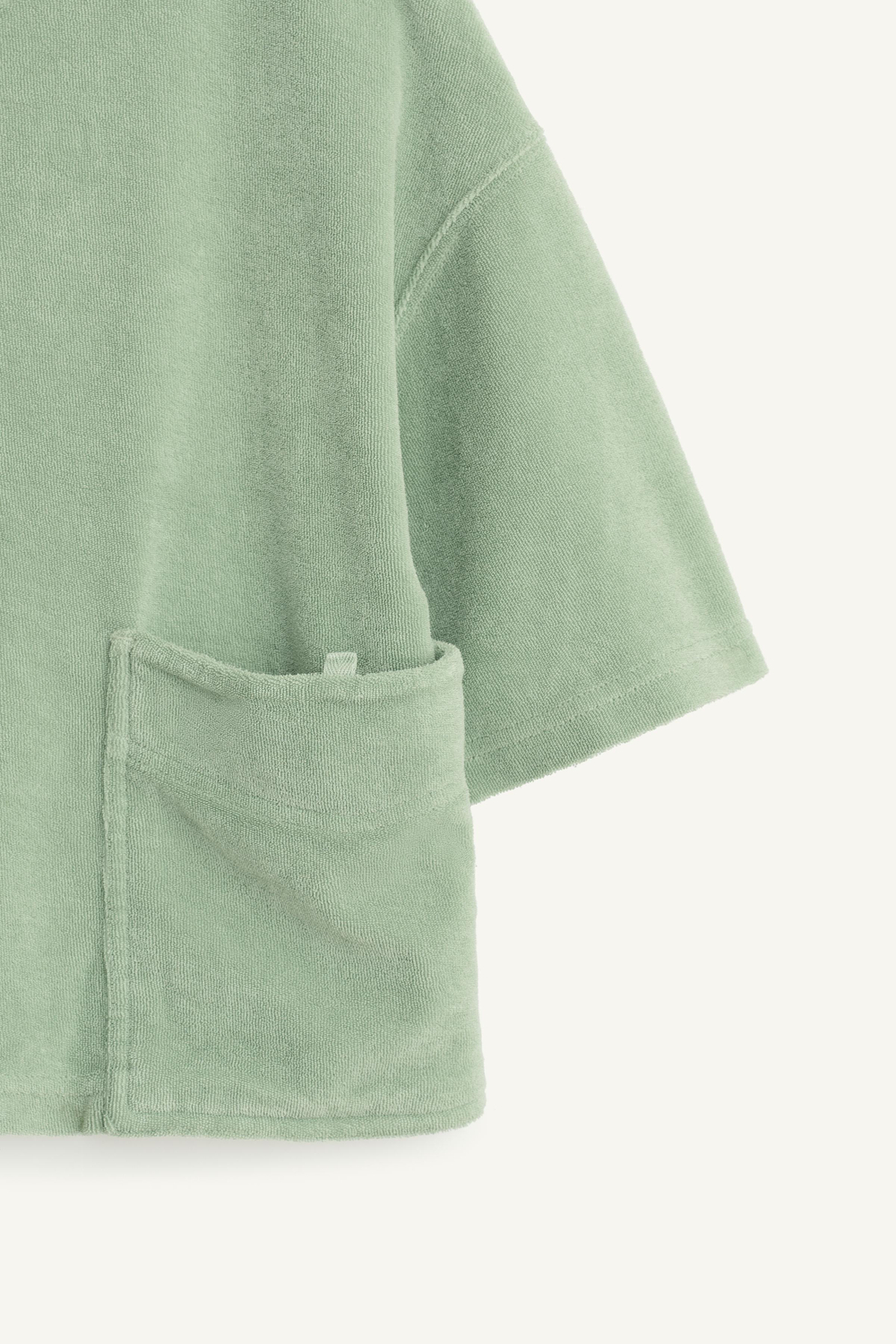 ZARA ФУТБОЛКА С КРУГЛЫМ ВЫРЕЗОМ, ПАСТЕЛЬНО-ЗЕЛЕНЫЙ