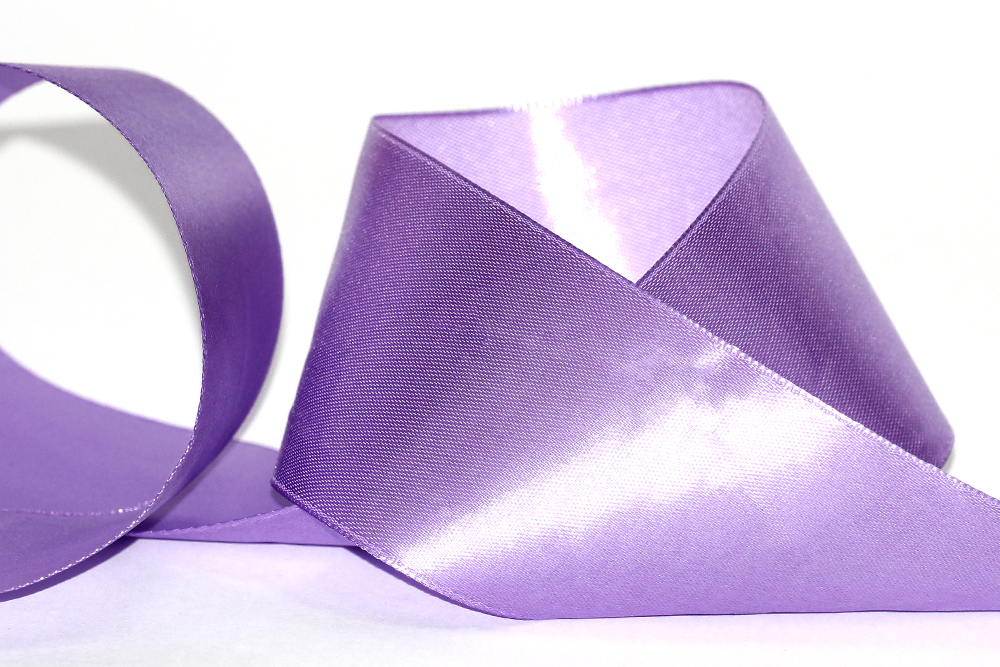 Лента атласная 50 мм "Gamma" №034 т.сиреневый