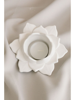 Статуэтка Ангел с цветами и Подсвечник Лотос