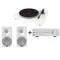 Auris Blues White + Quad Vena II Silver + Amphion Helium510 White