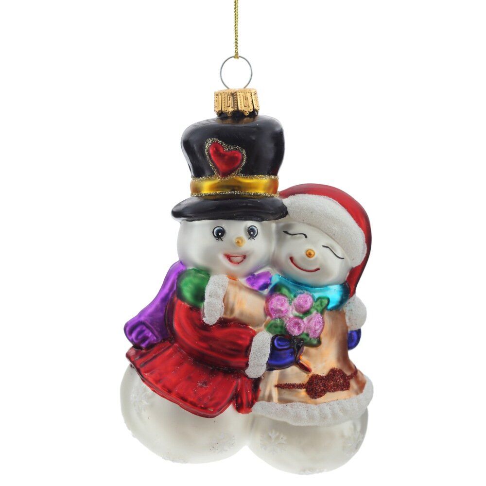 GAEM Украшение новогоднее "Снеговики", L8 W5 H13 см