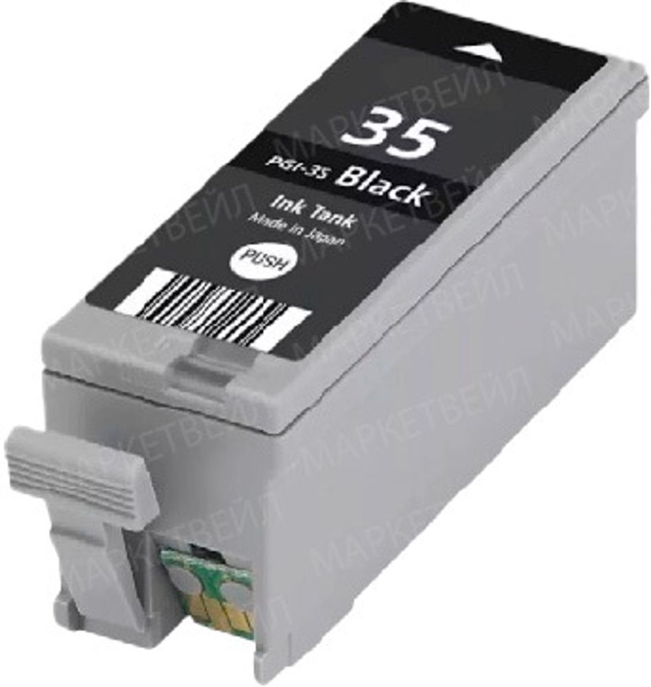 Картридж AQ, аналог Canon PGI-35Bk для PIXMA iP100/iP110 Black