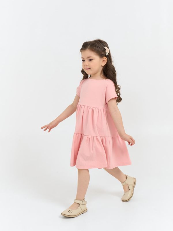 Платье с воланами 