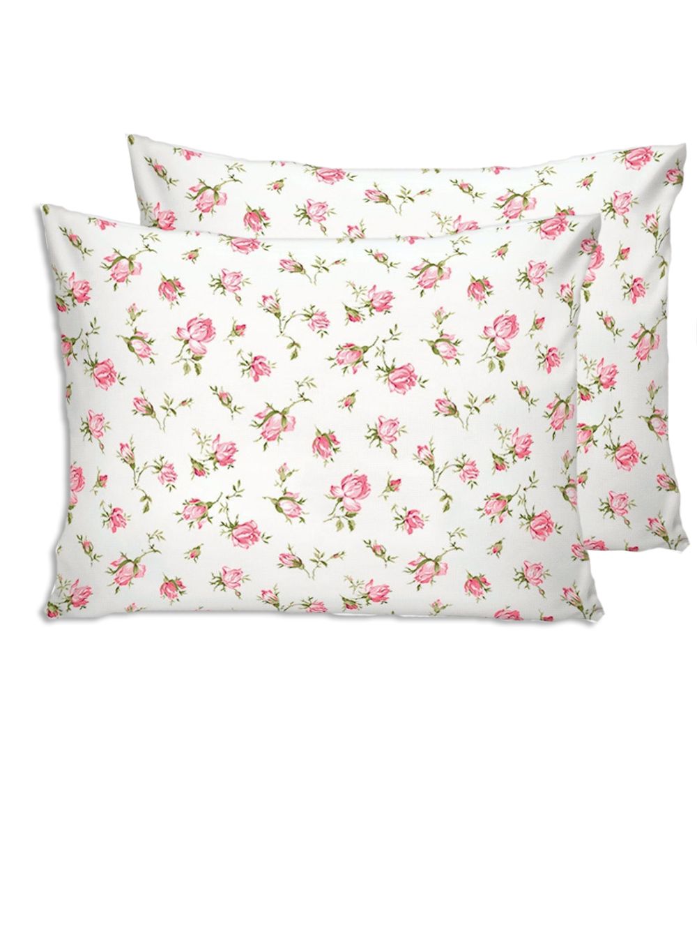 Постельное белье Сказка "Розовые бутоны" семейное Наволочка 50х70 см 2 шт Простынь 240х215 см Пододеяльник 145х215 см(2шт) , перкаль
