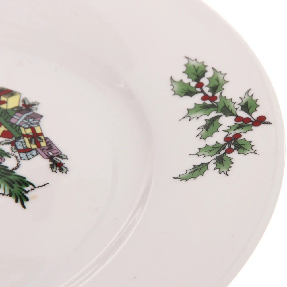 Тарелка керамическая «Ёлочка» 20,5*1,4см