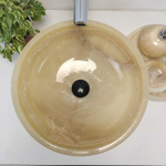 Раковина из оникса Bowl Yellow TinLip BO-61090 40*40*15