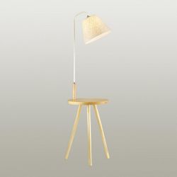 Стол журнальный с торшером Odeon Light Kalda 4667/1F