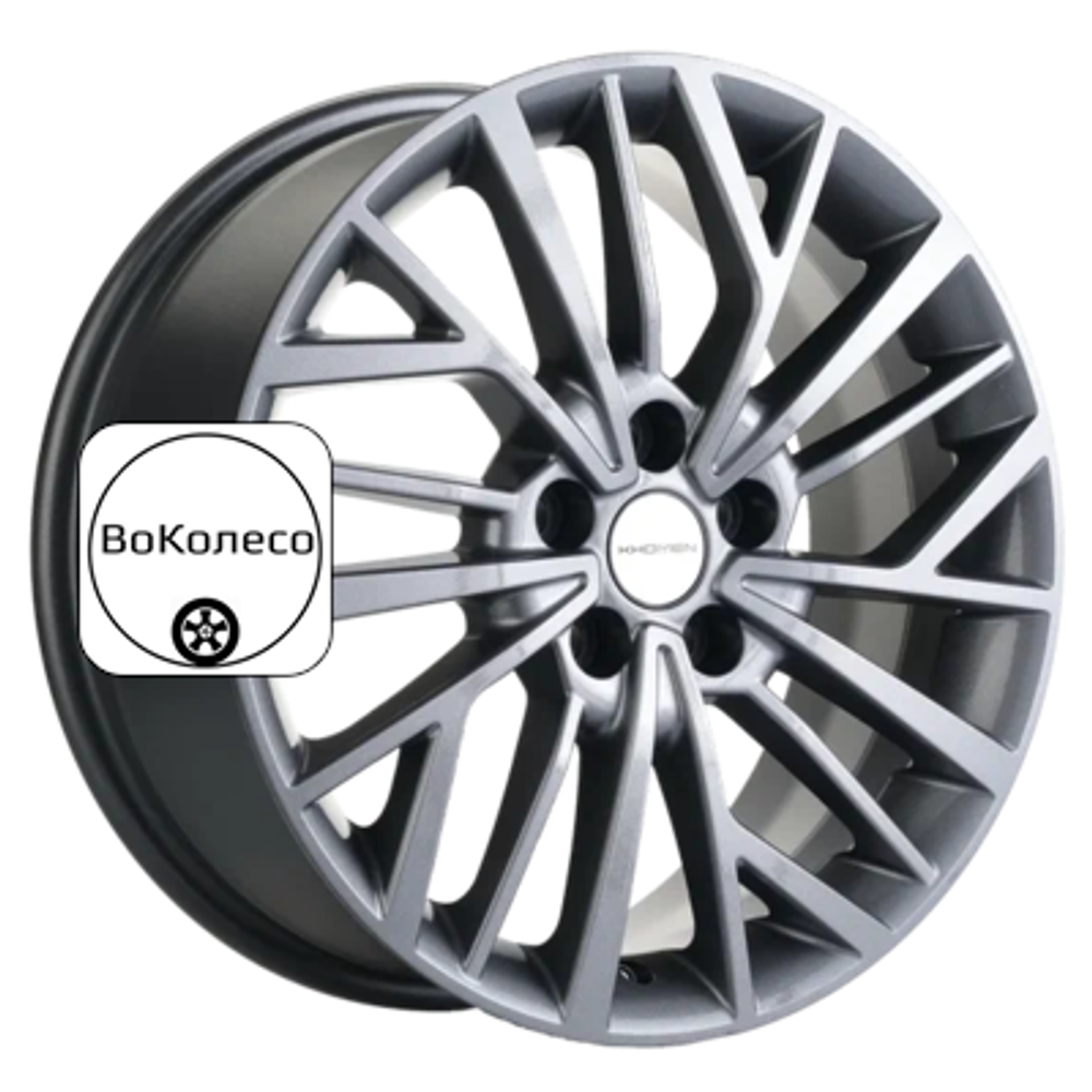 7x17/5x114,3 ET48,5 D67,1 KHW1717 (Sportage) Gray Khomen Wheels