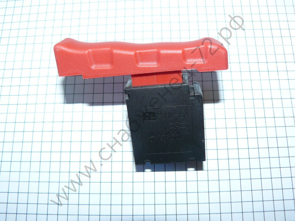 Выключатель HL-8A 8(8)A 250V~ 5E4