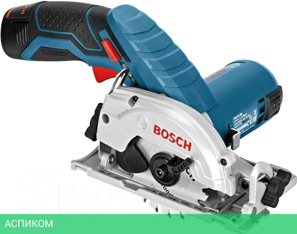Дисковая (циркулярная) пила Bosch GKS 12V-26 Professional без АКБ (06016A1001)