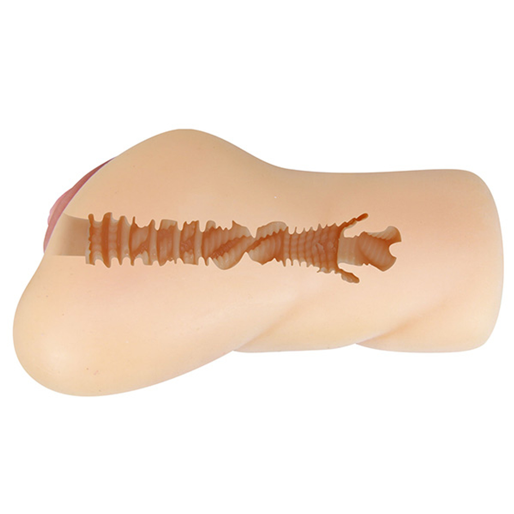 Телесный мастурбатор-вагина 16,5см Pretty Love Crazy Bull Eliana Realistic Pussy BM-009235N