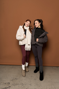 ПУХОВИК ЗИМНИЙ HAWK (айвори)