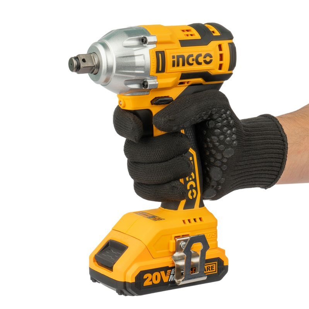 Гайковерт бесщеточный Ingco CIWLI2001 20В 2 Ач