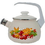 Чайник эмалированный 2,5 литра «Рябина» С-2711АП/4Жм