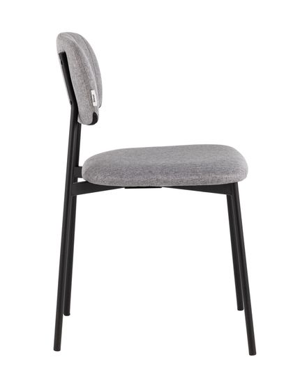 Стул Майло рогожка серый