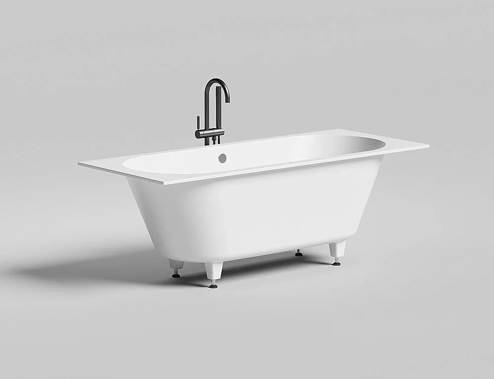Ванна Salini Ornella AXIS S-Stone 170x70 104623M белая матовая