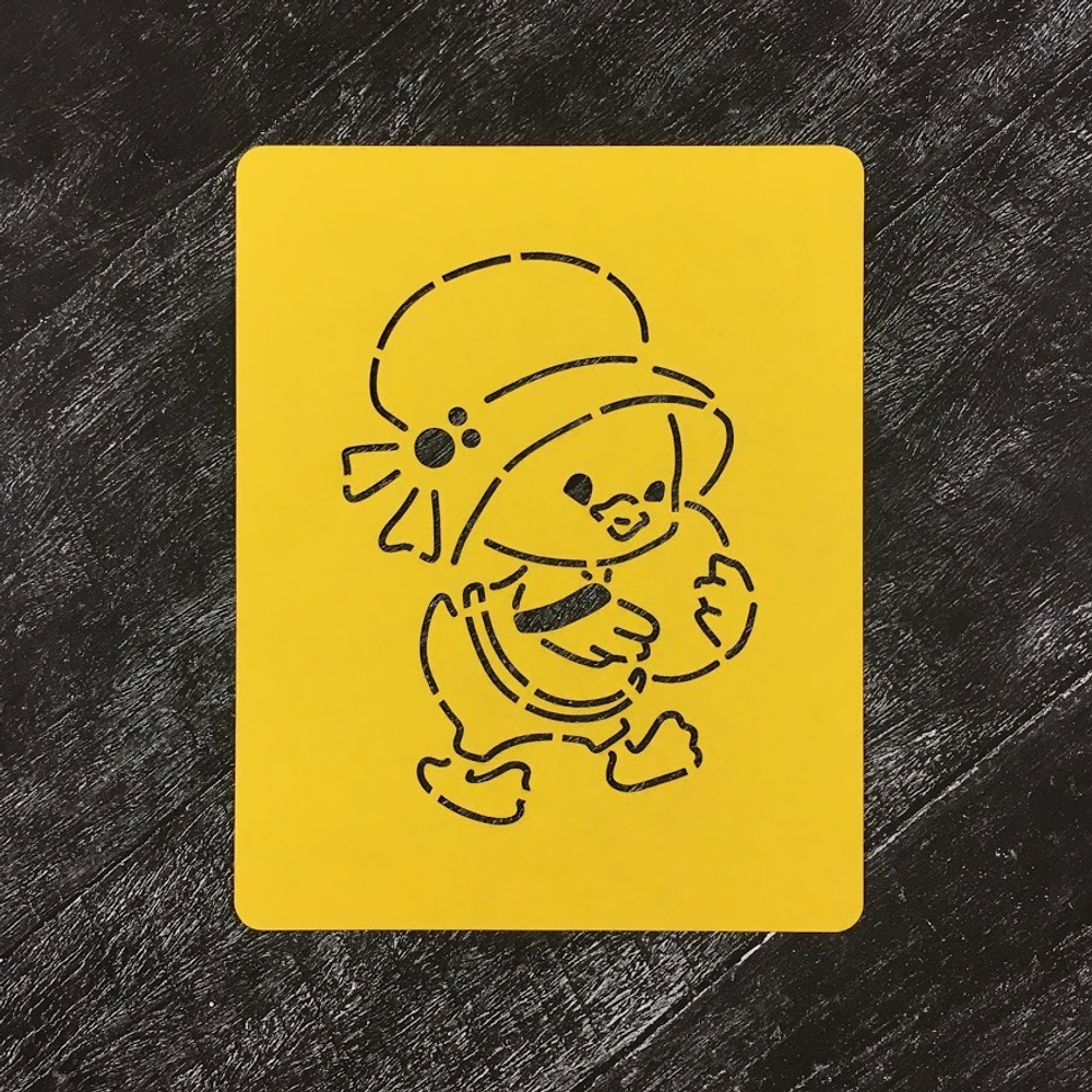 Цыпленок №6 в шляпе