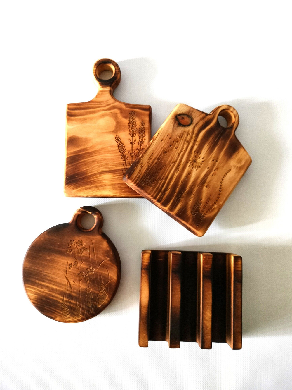 Доска разделочная из дерева сервировочная RD132