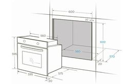 Духовой шкаф Midea MO67003GB