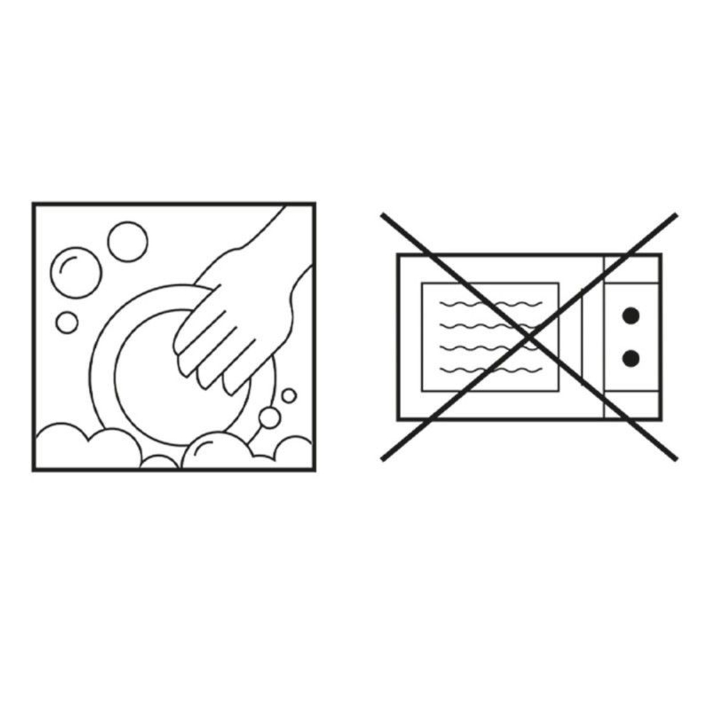 Кружка "Шахматный кролик" 14x9x10см / 350мл