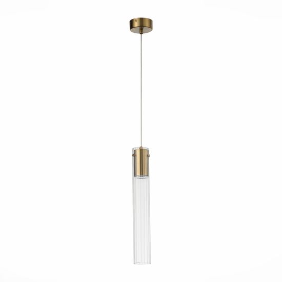SL1229.303.01 Подвес ST-Luce Латунь/Прозрачный GU10 1*5W TERNI