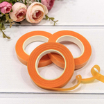 Лента Тейп 1,2см х 28м Для цветов Набор 3шт (Оранжевый)