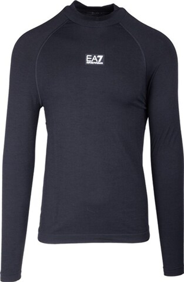 Мужская теннисная футболка теннисная EA7 Man Jersey - черный