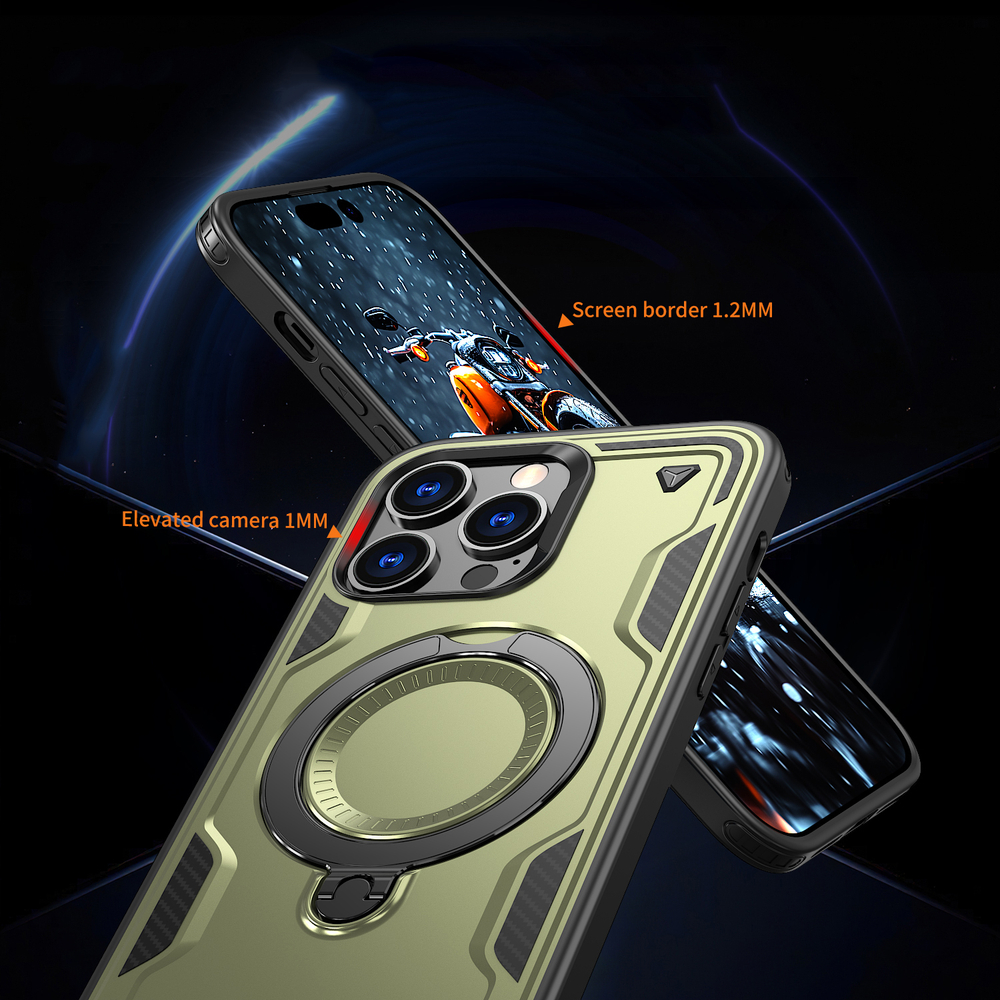 Чехол Magneto Case с кольцом для iPhone 13 Pro