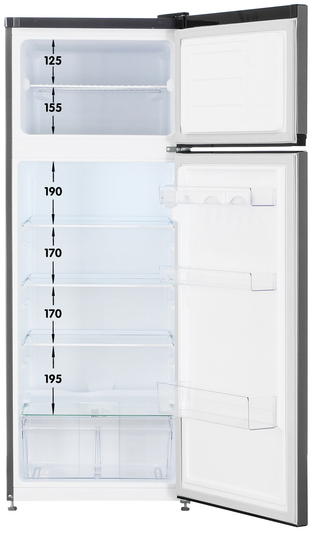 Двухкамерный холодильник Beko B1RDSK240G