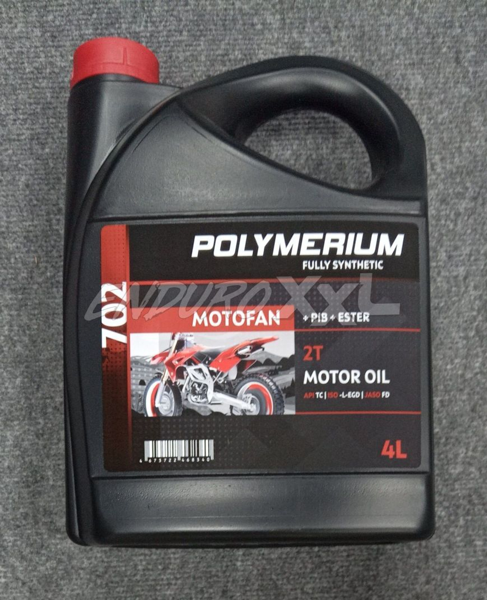 Моторное масло 2Т Полимериум Motofan 702 4л