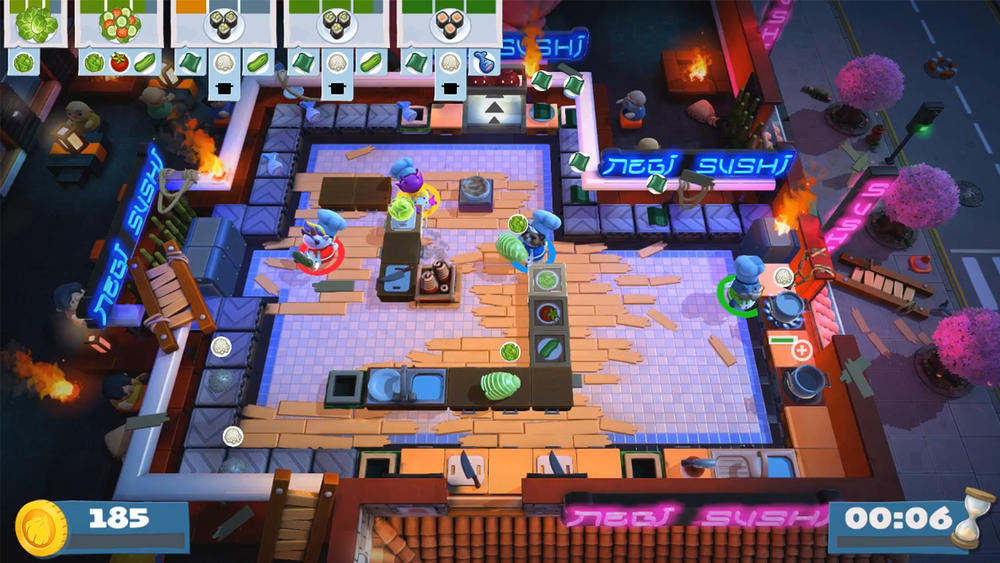 Overcooked! 2 - Too Many Cooks DLC (для ПК, цифровой код доступа)
