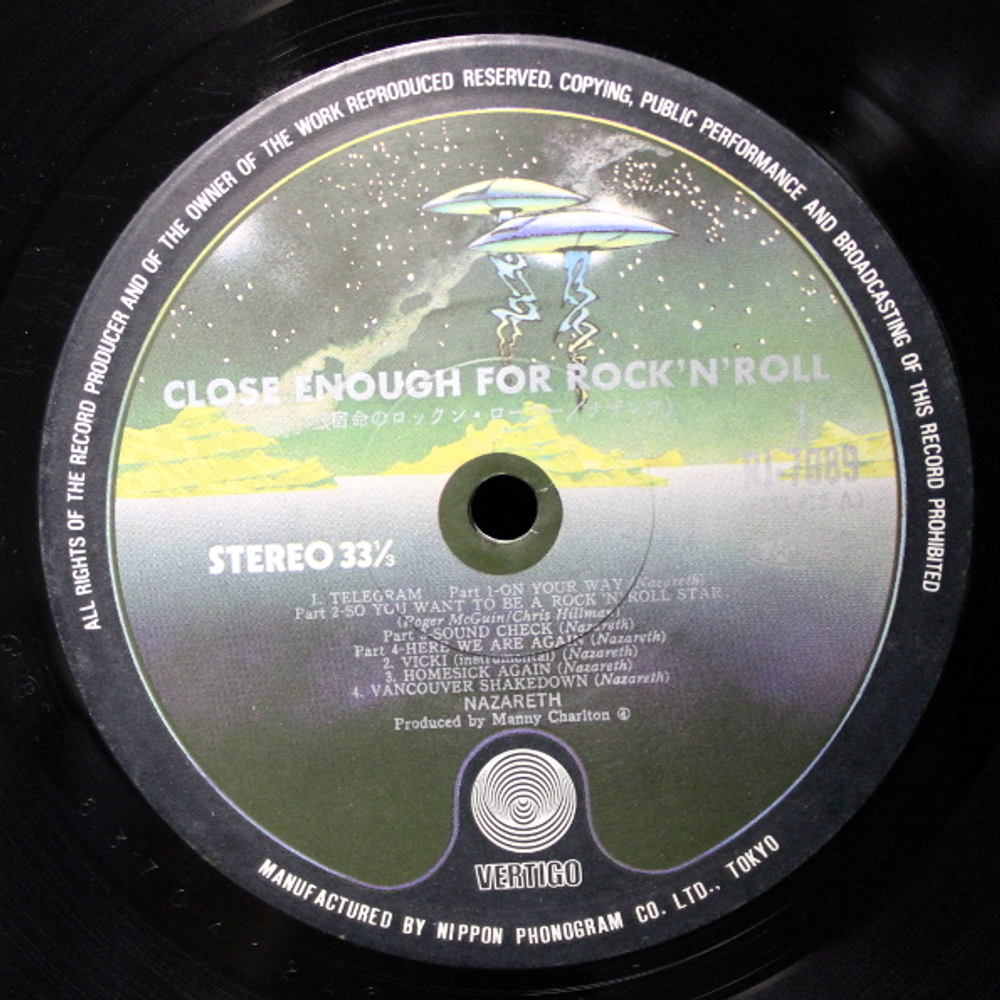 Nazareth / Close Enough For Rock 'N' Roll (LP)