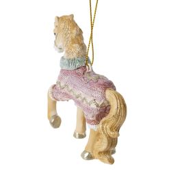 GAEM Фигурка декоративная подвесная "Лошадка", L7 W2,5 H8 см