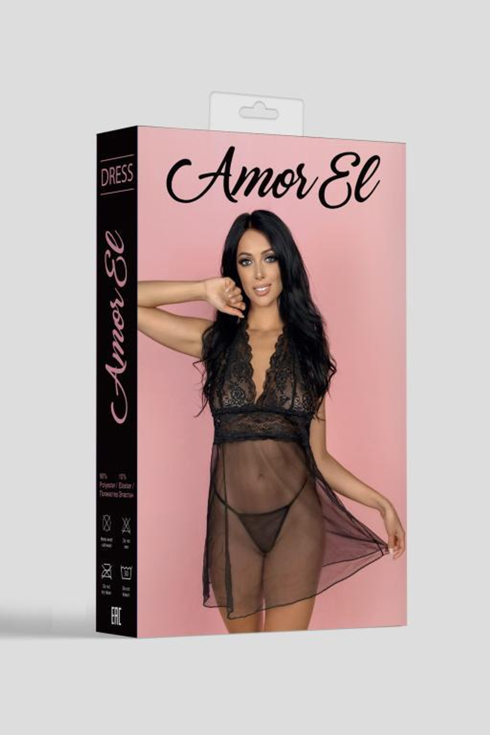 Amor EL - Эротическая сорочка Castalia S/M