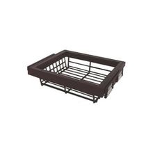 Выдвижная корзина крупная сетка 600-420 (564*420*140) коричневый