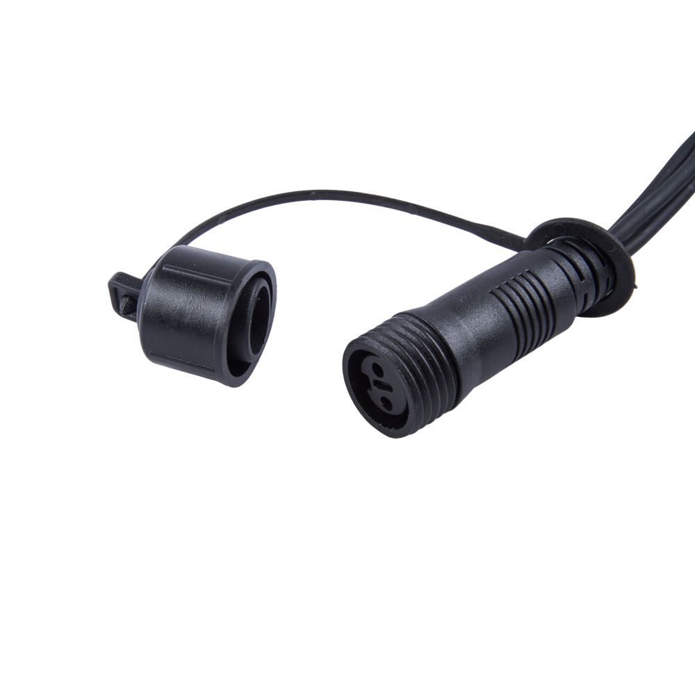 ULD-B5007-300-TBK MULTI IP67 Бахрома светодиодная с эффектом мерцания. 5м. Соединяемая. 300 светодиодов. Красный. желтый. синий. зеленый свет. Провод черный. TM Uniel