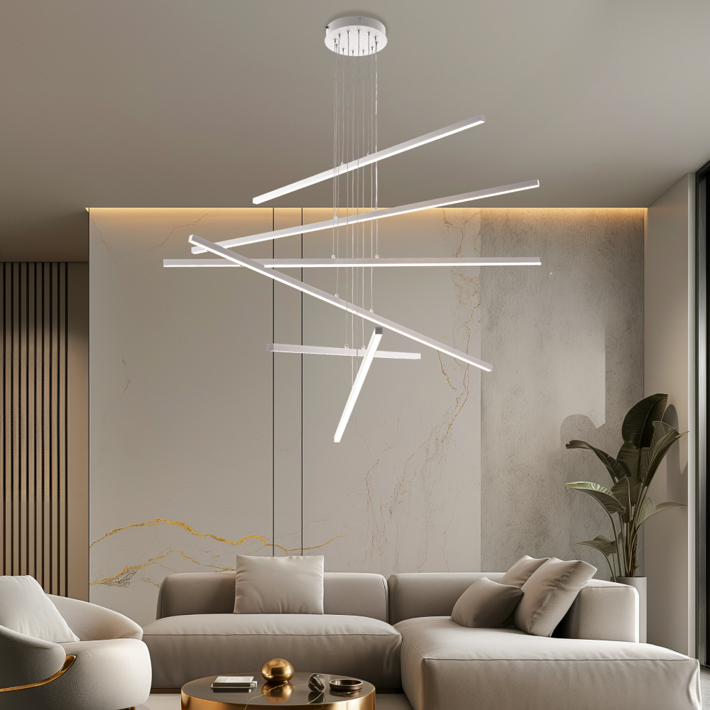 Citilux Стиг CL203260 LED Люстра подвесная с пультом Белая