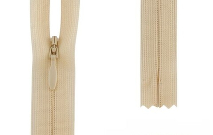 Молния потайная, неразъемная YKK Тип 2 60 см, цв.891