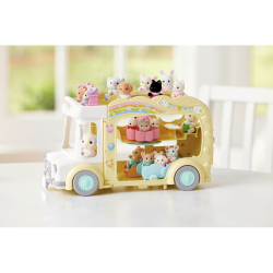 Sylvanian Families - Разноцветный автобус для дошкольников 5744 / артикул   5744  / GTIN 5054131057445