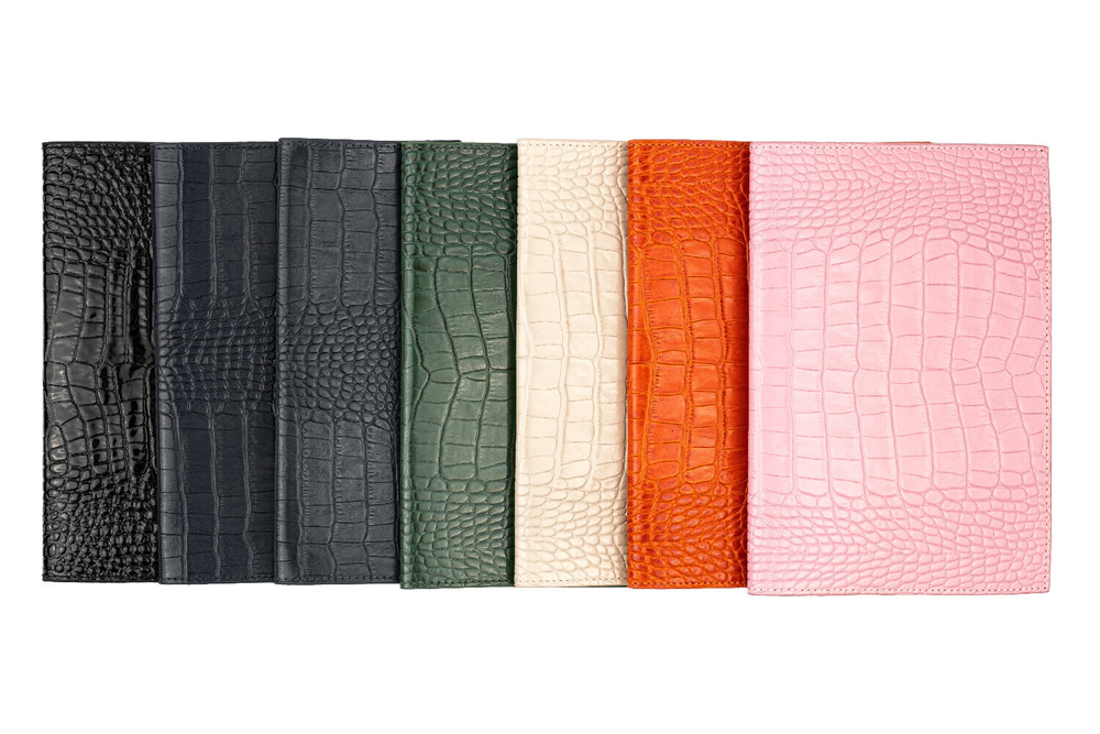 Notebook DAILY genuine leather cream color