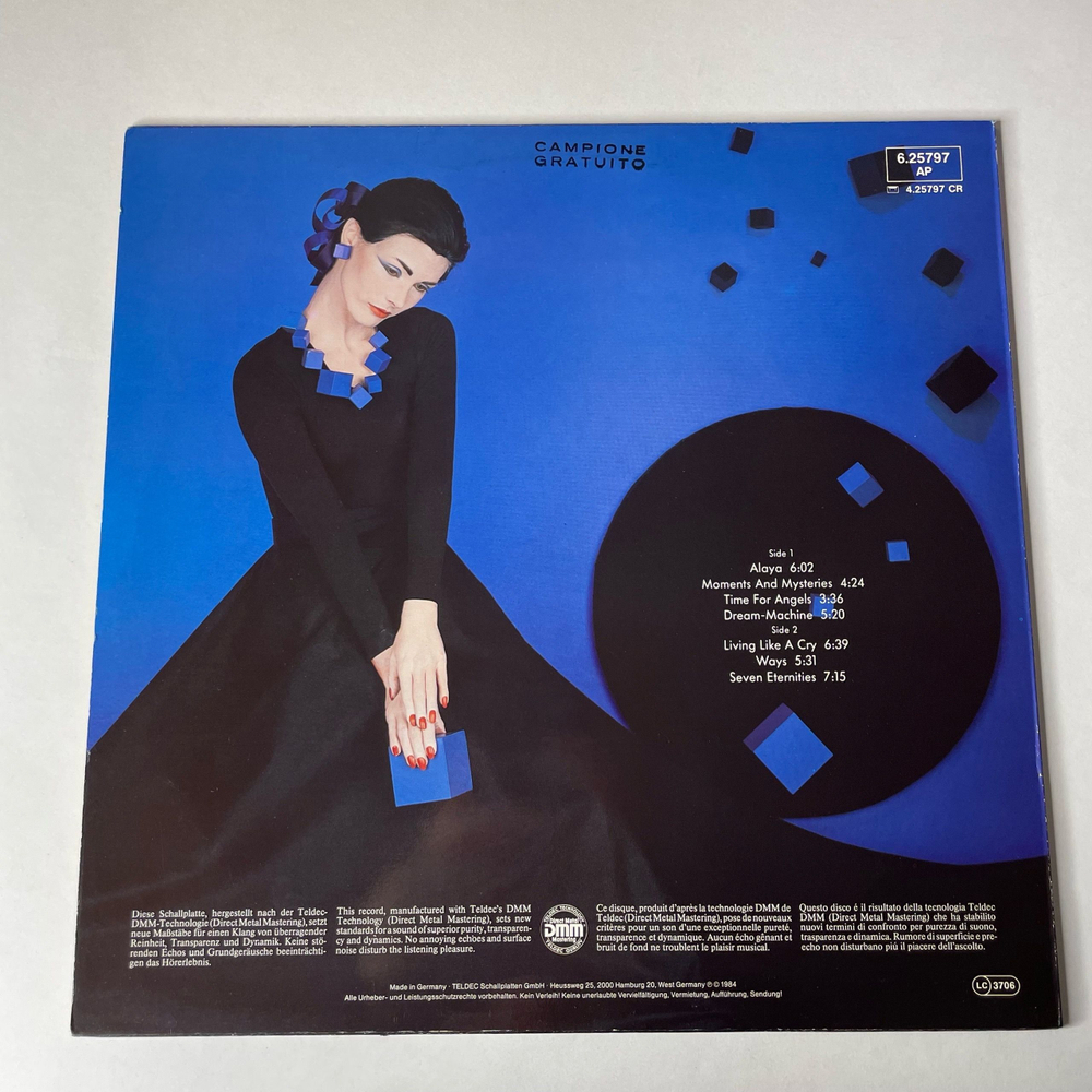 Винтажная виниловая пластинка LP Frank Duval Living Like A Cry (Германия 1984)