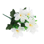 Букет искусственных цветов тм LADECOR настурция галант, длина 30 см