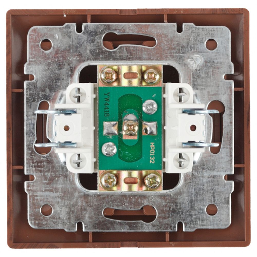 Розетка Intro Plano 1-301-10 TV одиночная, IP20, СУ, венге