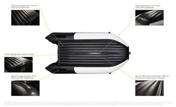 Надувная лодка Ривьера 3200 НДНД Компакт Luxe (камуфляж)