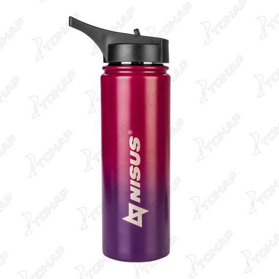 Термобутылка 530ML три крышки (N.TB-022-RB) Nisus