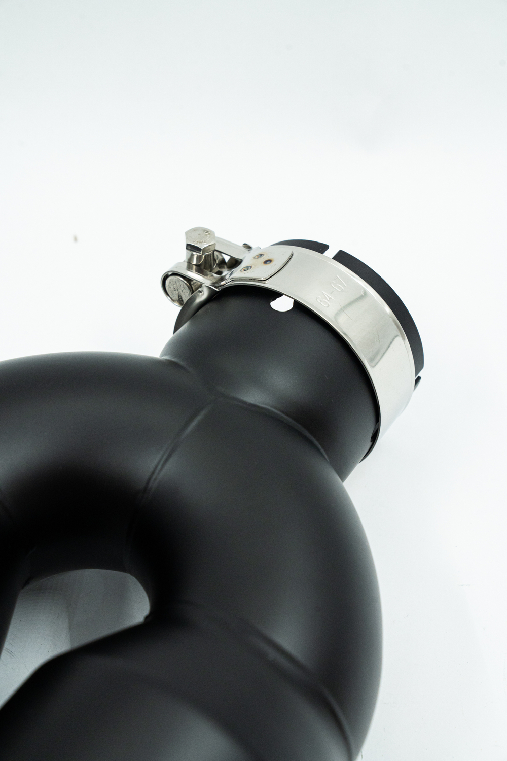 Насадка на глушитель AFM2-63-89 матовая ЧЕРНАЯ