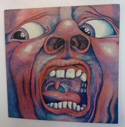 Винтажная виниловая пластинка LP King Crimson In The Court Of The Crimson King (An Observation By King Crimson) (UK 1970)