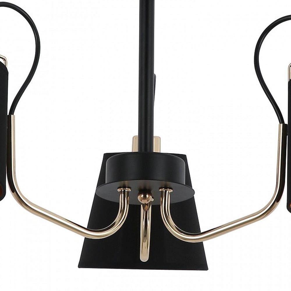 Люстра на штанге ILLUMICO  IL6120-3COU-79 BK GD