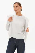23376 Джемпер женский (светло-серый)