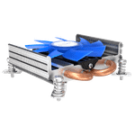 Вентилятор для процессора PCCooler S85 TDP 65W 4-pin LGA Intel 1700/1200/115x 27мм